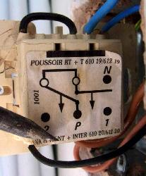 Old awning switch wiring Diagram on back